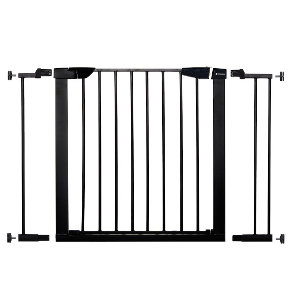 Bramka zabezpieczająca barierka rozporowa 75-103 cm czarna