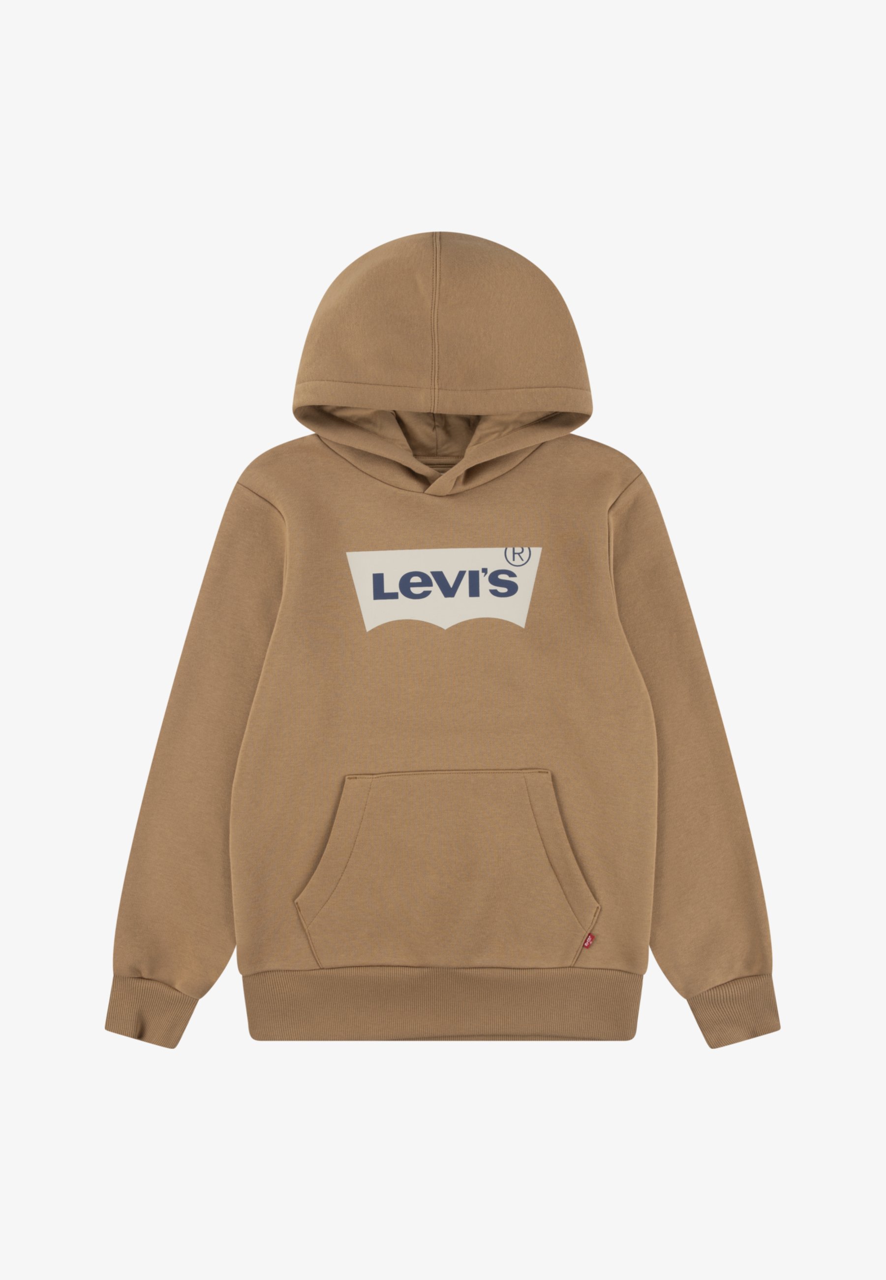 Felpa con cappuccio Levi's® BATWING SCREENPRINT - Felpa - marrone rodeo