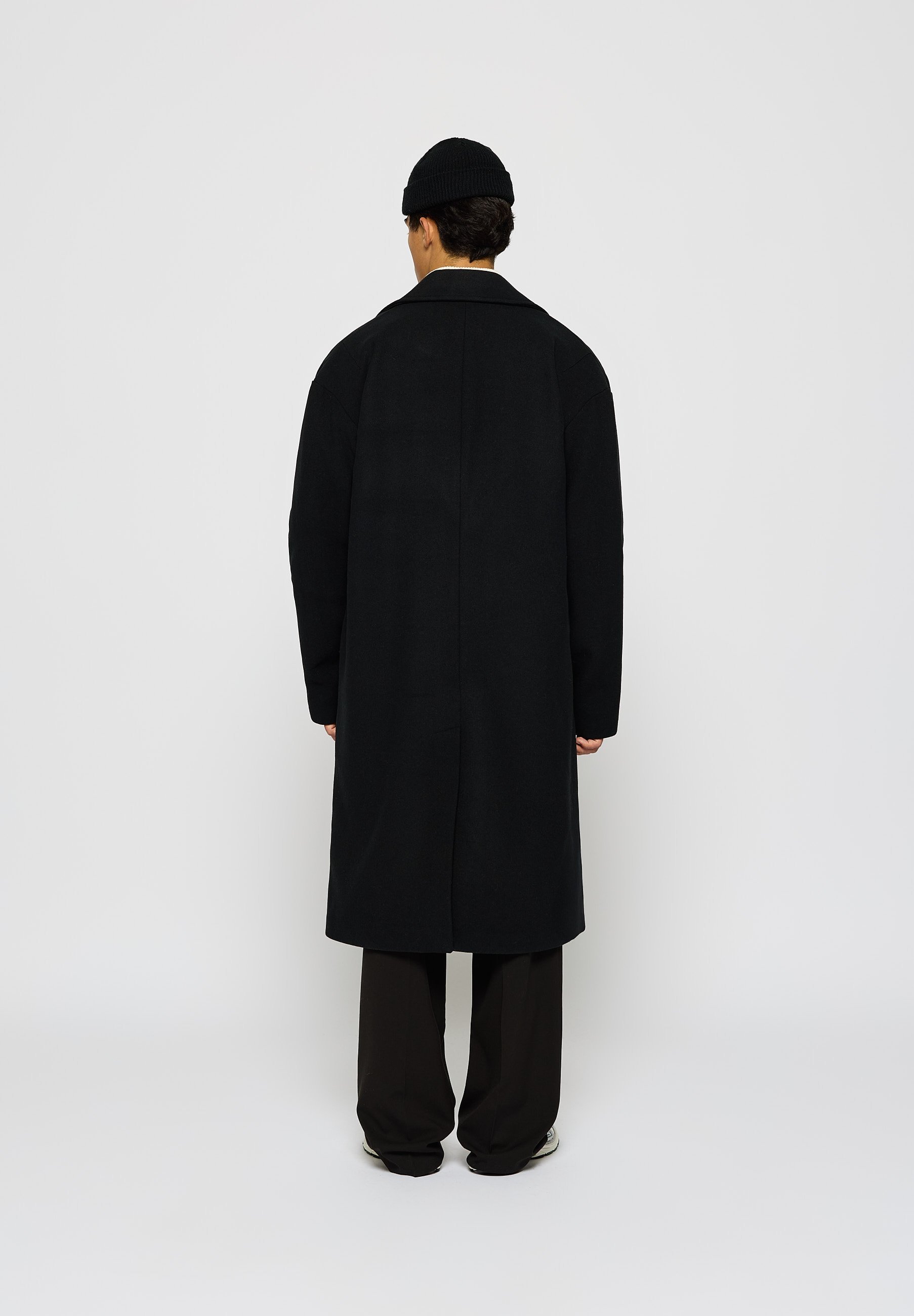 Manteau surdimensionné Burocs - Manteau classique - Noir