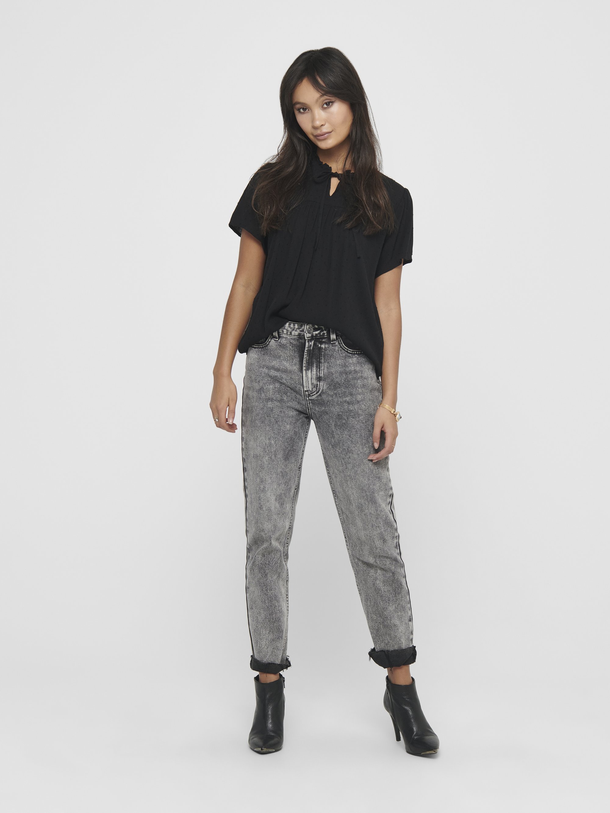 JDY JDYLIMA LIFE - Bluse - schwarz