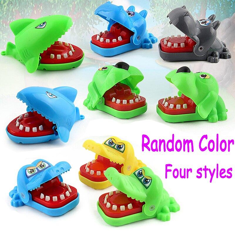Jogo de Dentista com Boca de Crocodilo e Tubarão: Mordida no Dedo - Piadas Divertidas para Crianças - Desenho Animado - Brinquedo Engraçado para Família - Presente Ideal para Crianças