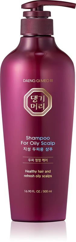 DAENG GI MEO RI Shampoo para couro cabeludo oleoso. Shampoo de limpeza profunda para couro cabeludo oleoso.