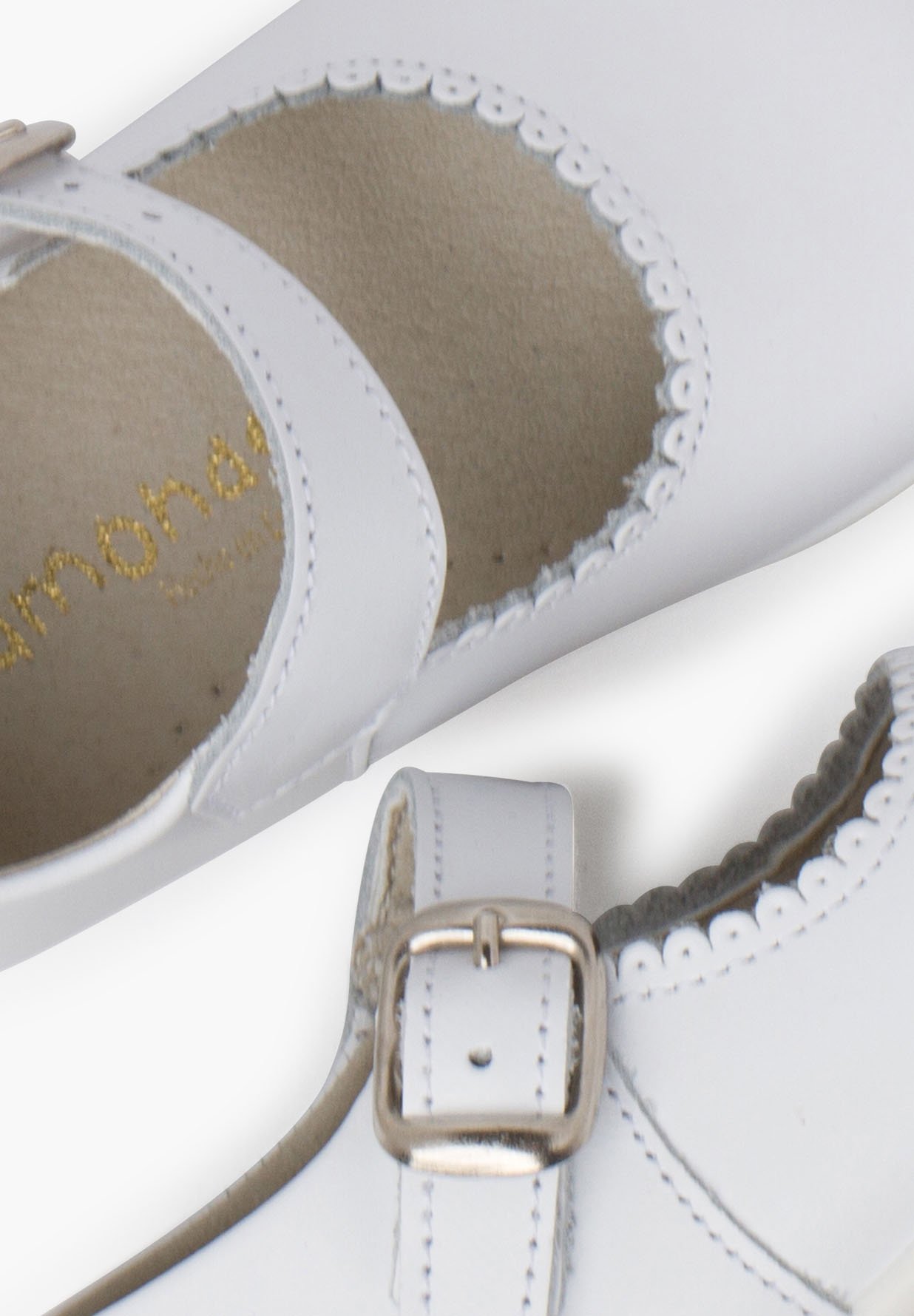 Pisamonas MERCEDITAS NIÑA HEBILLA - Chaussures bébé - blanco