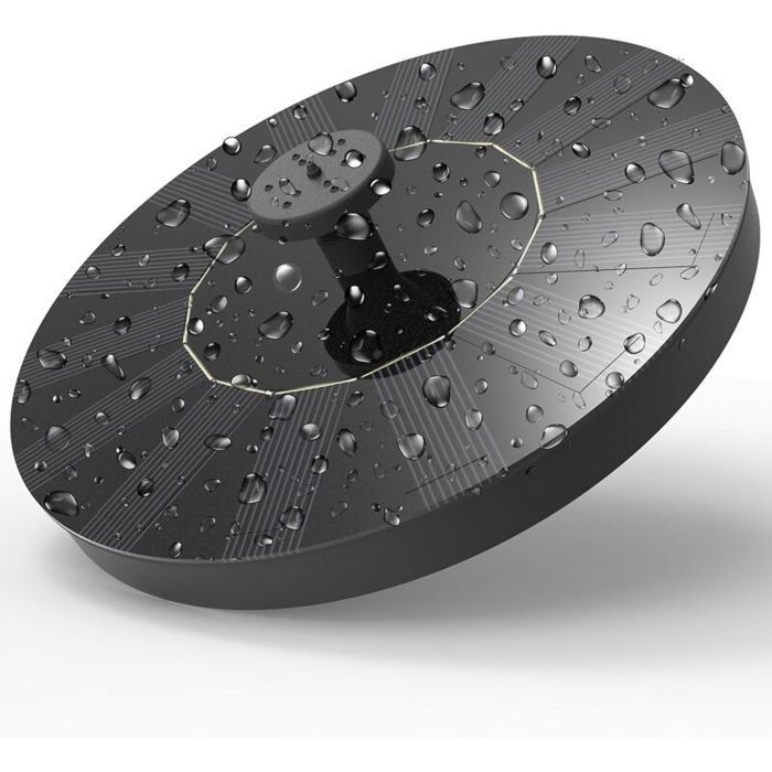 Solatec Fontaine Solaire Pompe nergie Solaire 14 W - Pompe Submersible pour Bassin Piscine Jardin Aquarium - PZCC