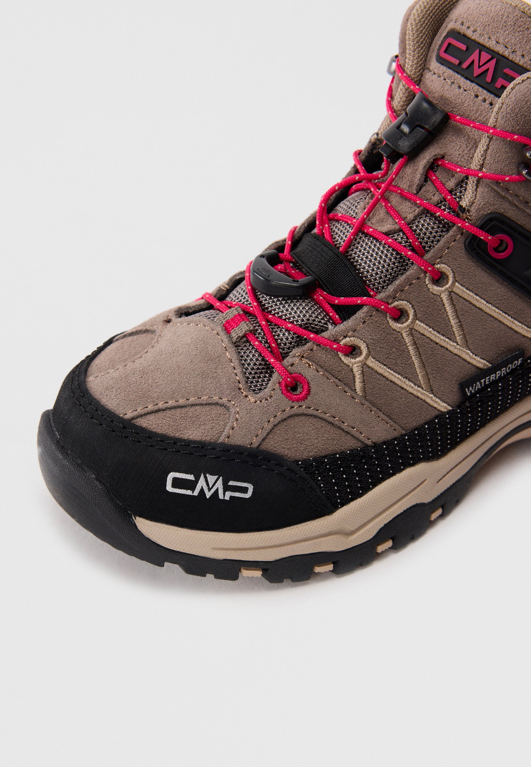 CMP RIGEL UNISSEX - Botas de caminhada - deserto/carmim