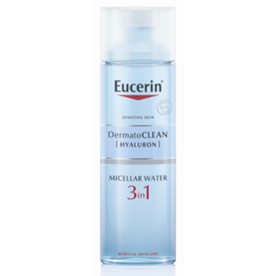 Eucerin DermatoCLEAN Hyaluron Micellair Water 3-in-1 Verfrissende Make-up Remover Micellair Water 200 ml 200 ml