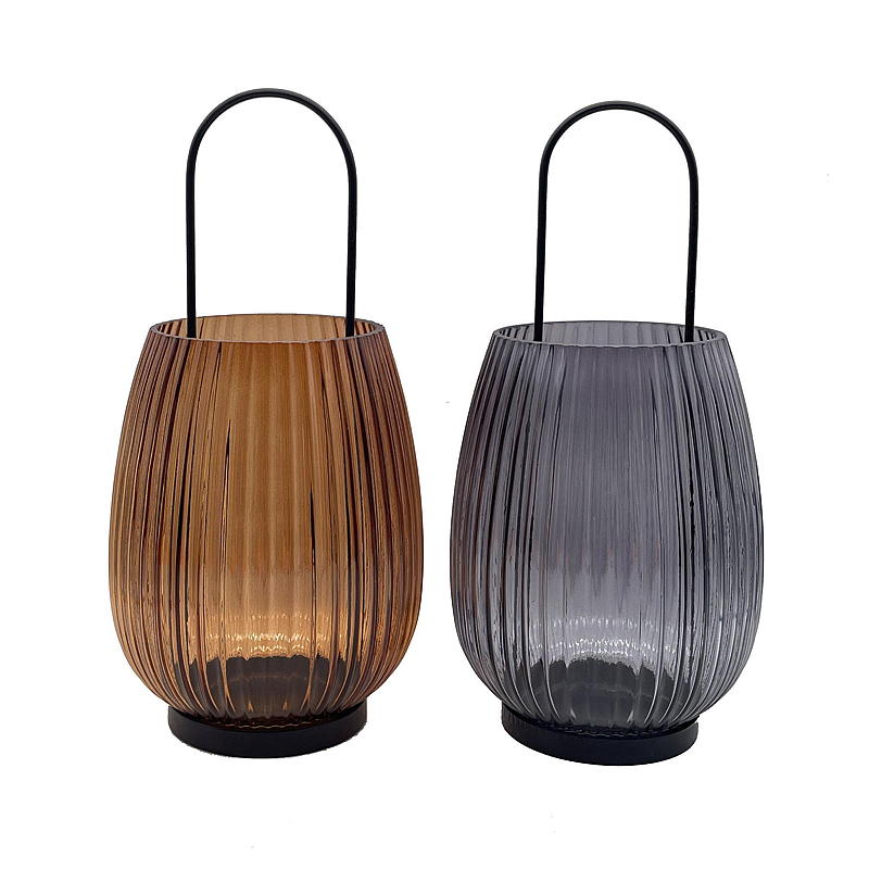 Hjem Glaslanterne Liam 14 x 28,5 cm