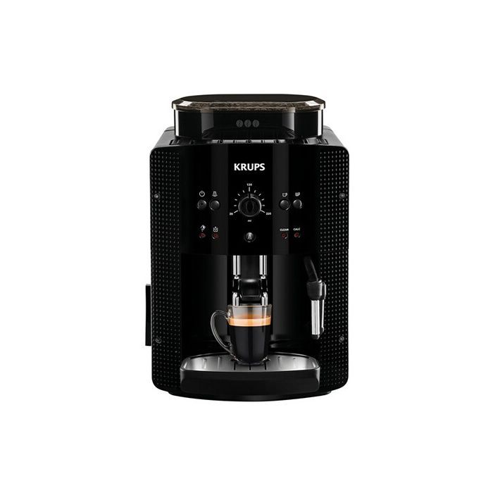 Macchina per caffè espresso Krups Essential Black EA81R870R ricondizionata con macinacaffè integrato