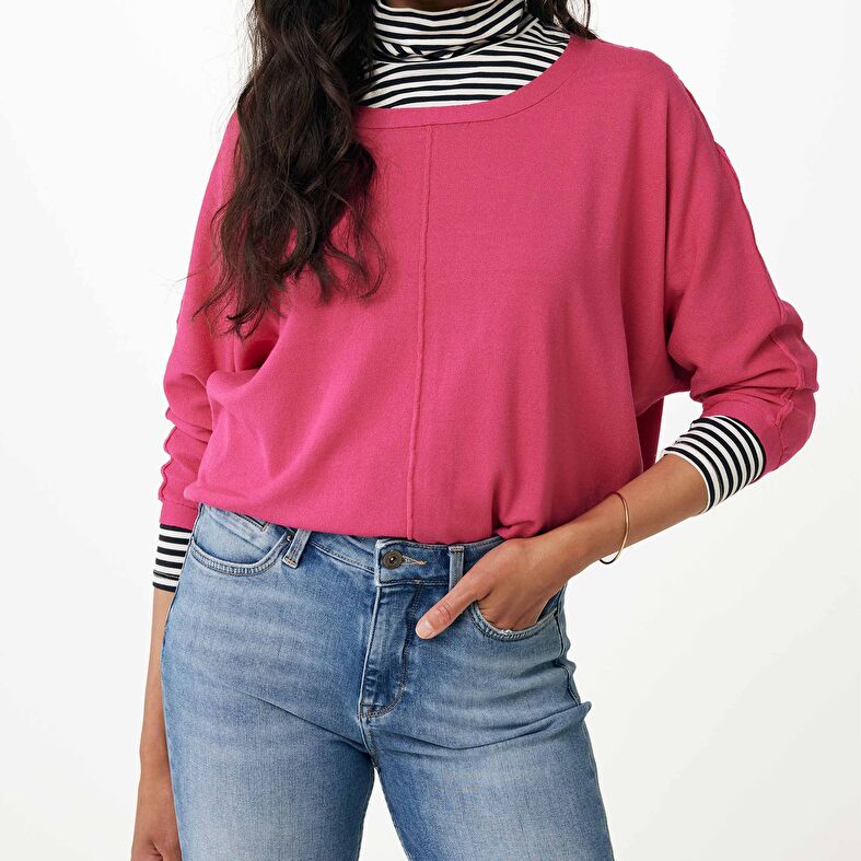  Pull Femme Fuchsia