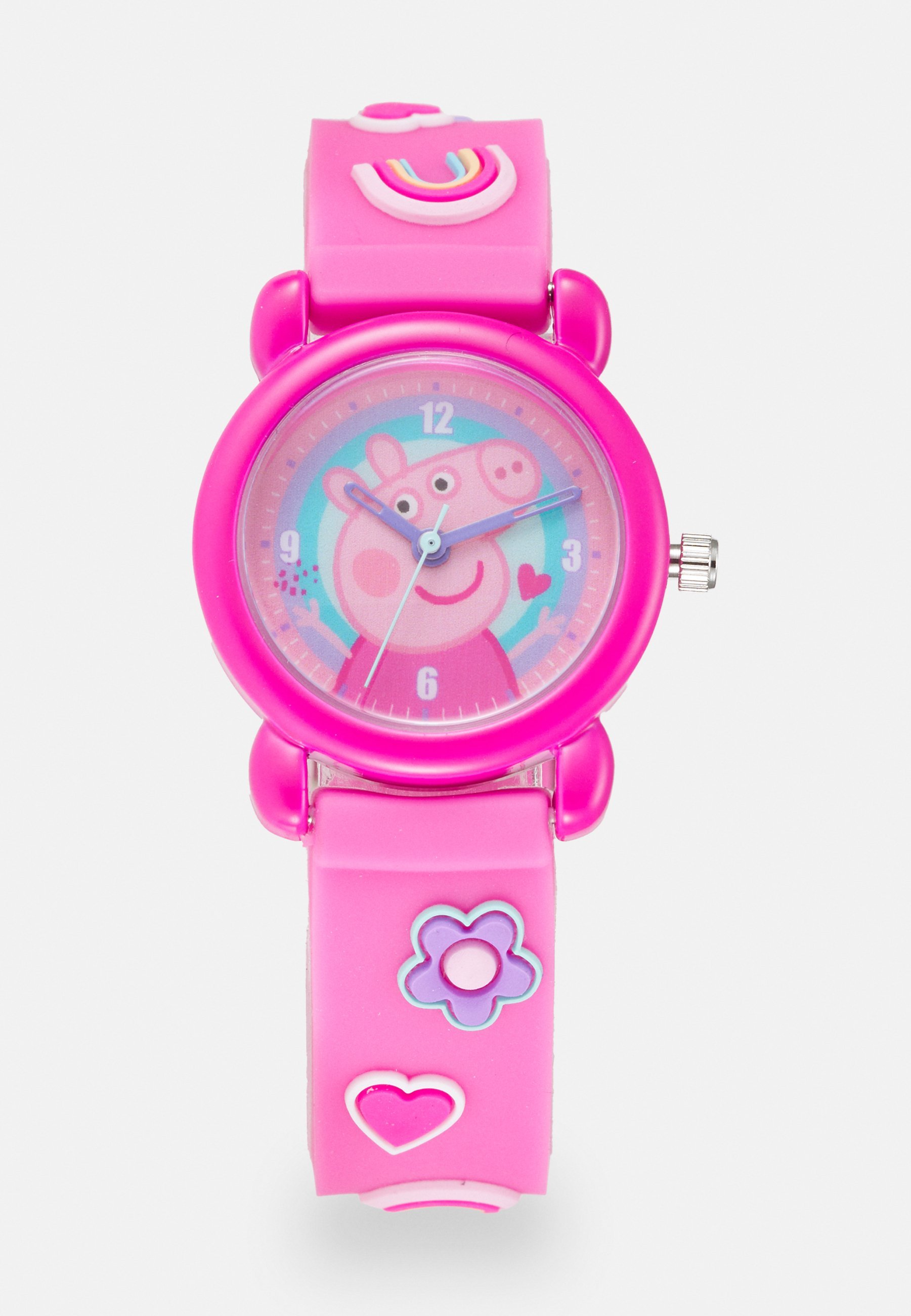 Kidzroom KIJK PEPPA KIDS TIME! UNISEX - Horloge - roze