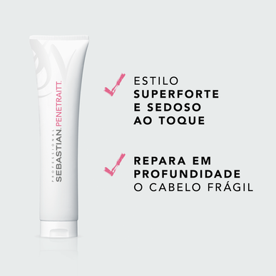 Sebastian Professionals Penetraitt Mask Vahvistava Korjaava Naamio Hauraille Hiuksille 150 ml