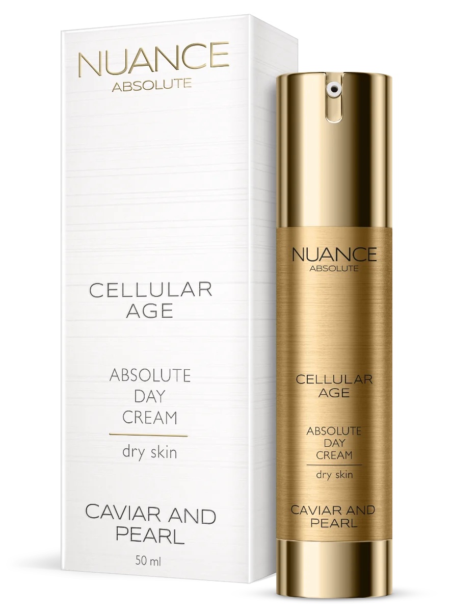 NUANCE Nuance Absolute Caviar et Perle Crème de Jour 50ml Crème de jour multi-active pour peaux sèches