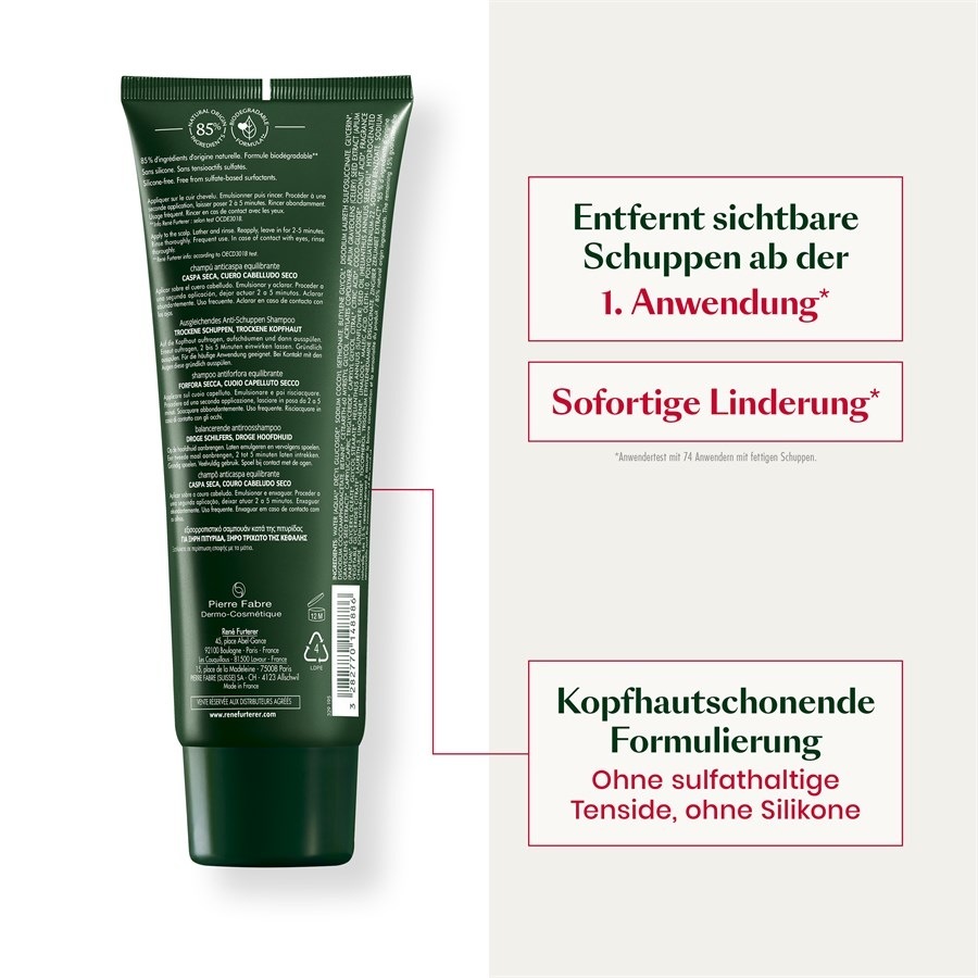 René Furterer šampon protiv peruti za harmonizaciju suhe peruti - 150 ml