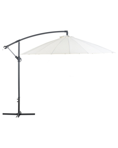 Parasol ogrodowy na wysięgniku beżowy