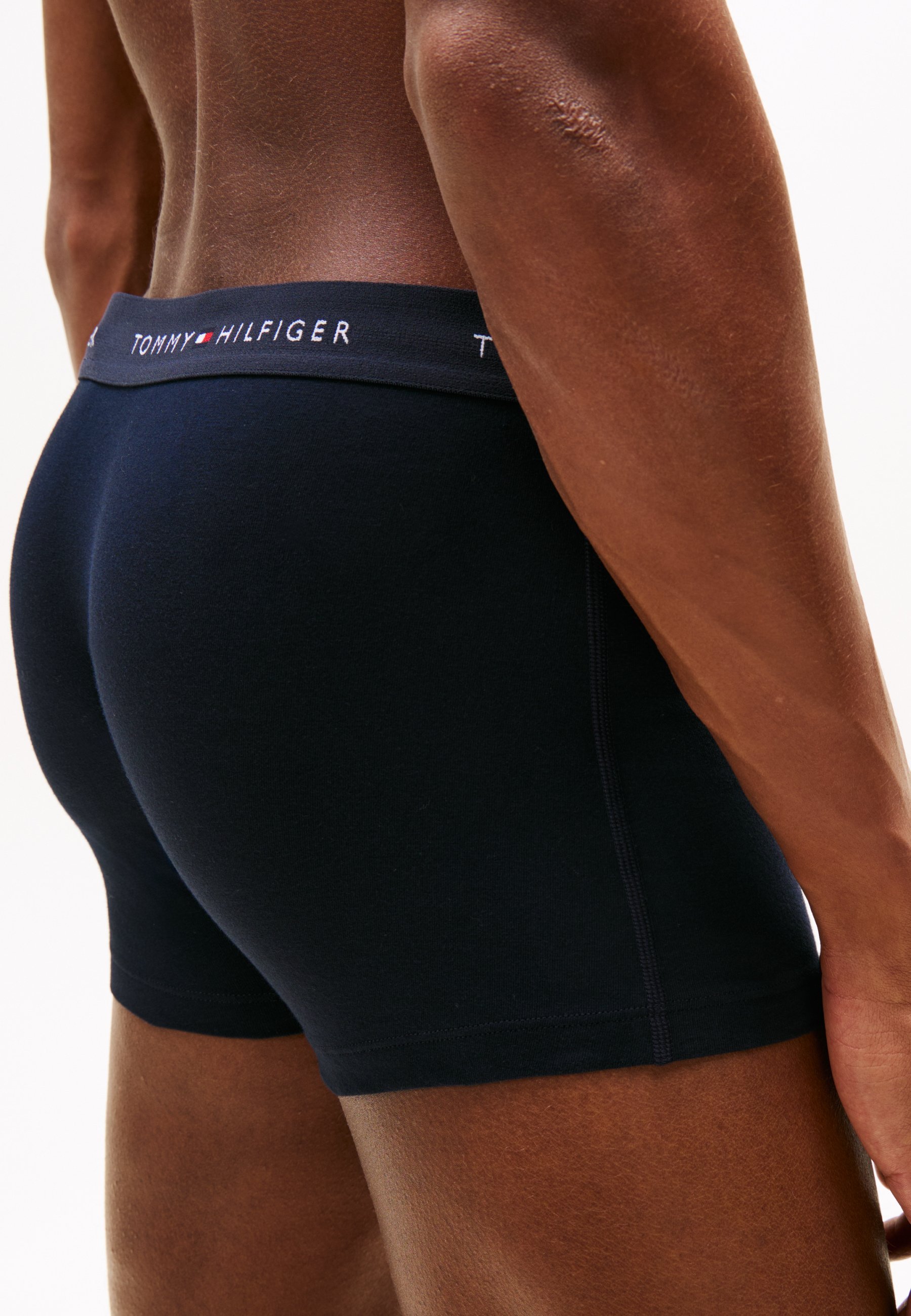 Tommy Hilfiger SIGNATURE TRUNK 3-PACK - Boxershorts - primair rood/wit/woestijnblauw
