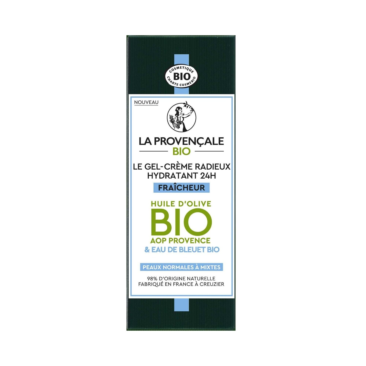 La Provençale Gel-crème fraîcheur hydratant 24h certifié bio