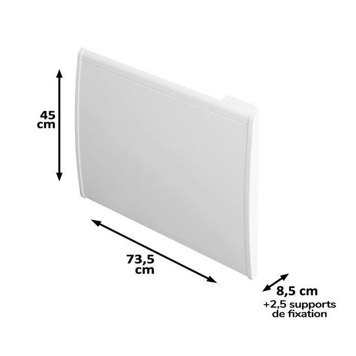 Radiateur électrique à inertie sèche Mara 1500 W HJM