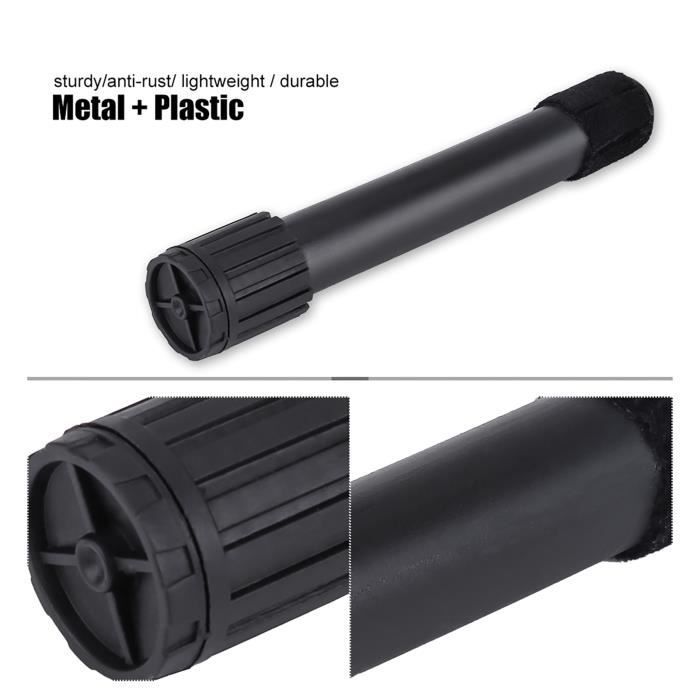 Soporte plegable de 4 patas SURENHAP para clarinete, flauta y oboe - Negro