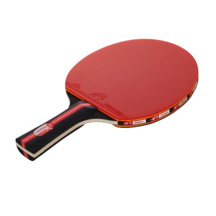 Ping Pong Paddle Set, Table Tennis Set, 2 Poplar Wood Ping Pong Paddles + 3 Balls + 1 Bag