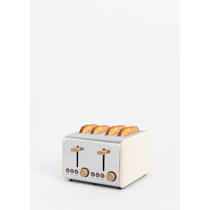 Toaster - Create - TOAST RETRO - 1500W - Wide Slots - Retro Style
