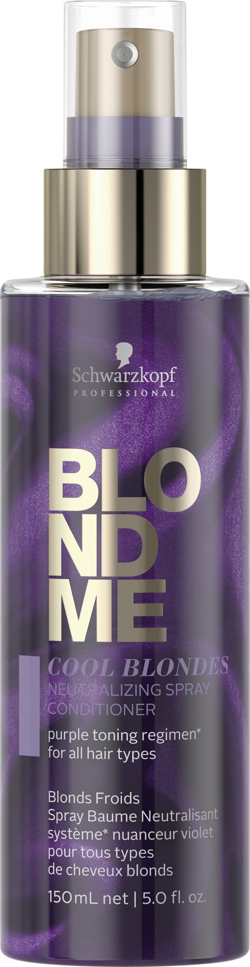 Balsam spray neutralizant Blondme Cool Blondes 150 ml - Schwarzkopf Professional