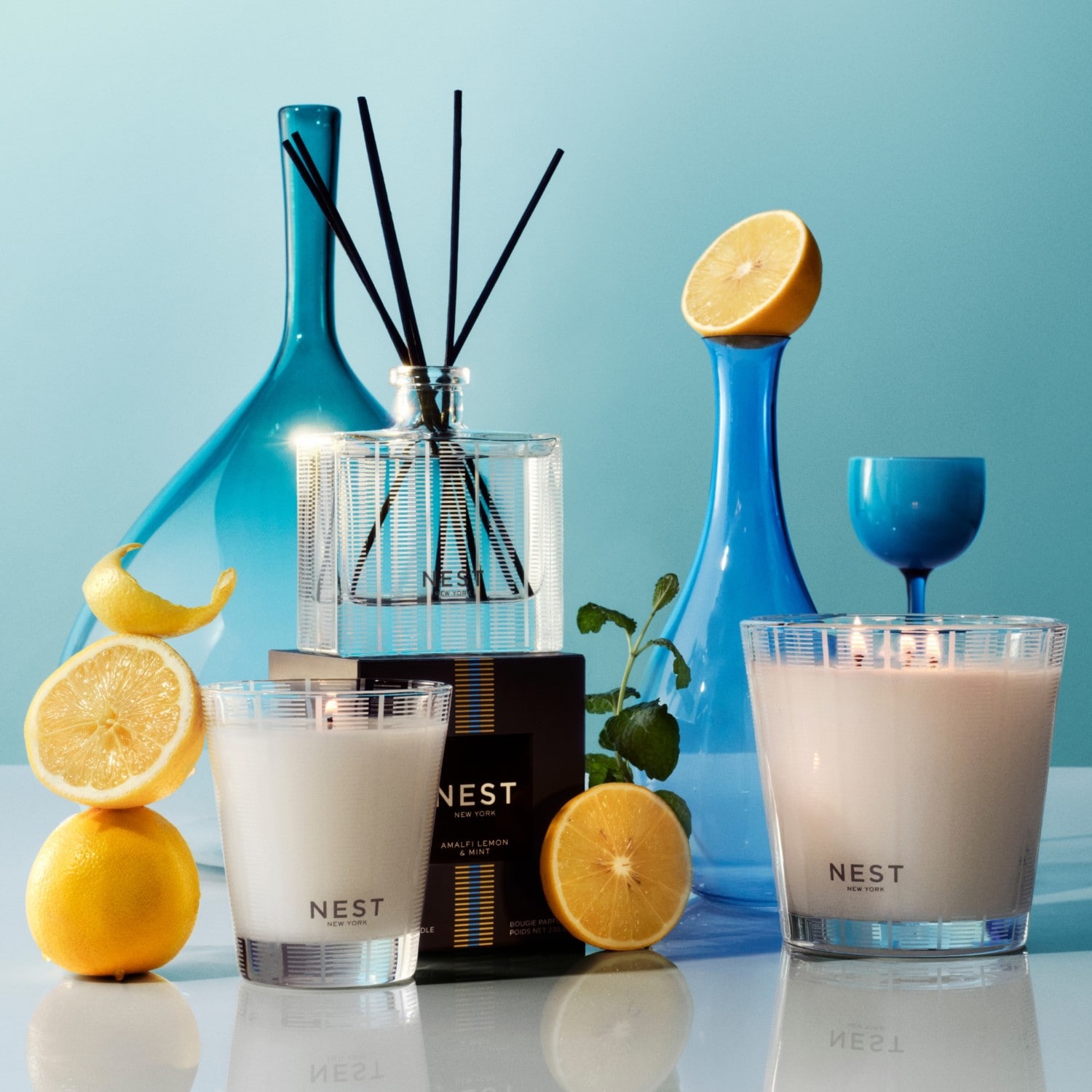 NEST NEW YORK Stearinlys Amalfi Sitron & Mynte - 229,6 g