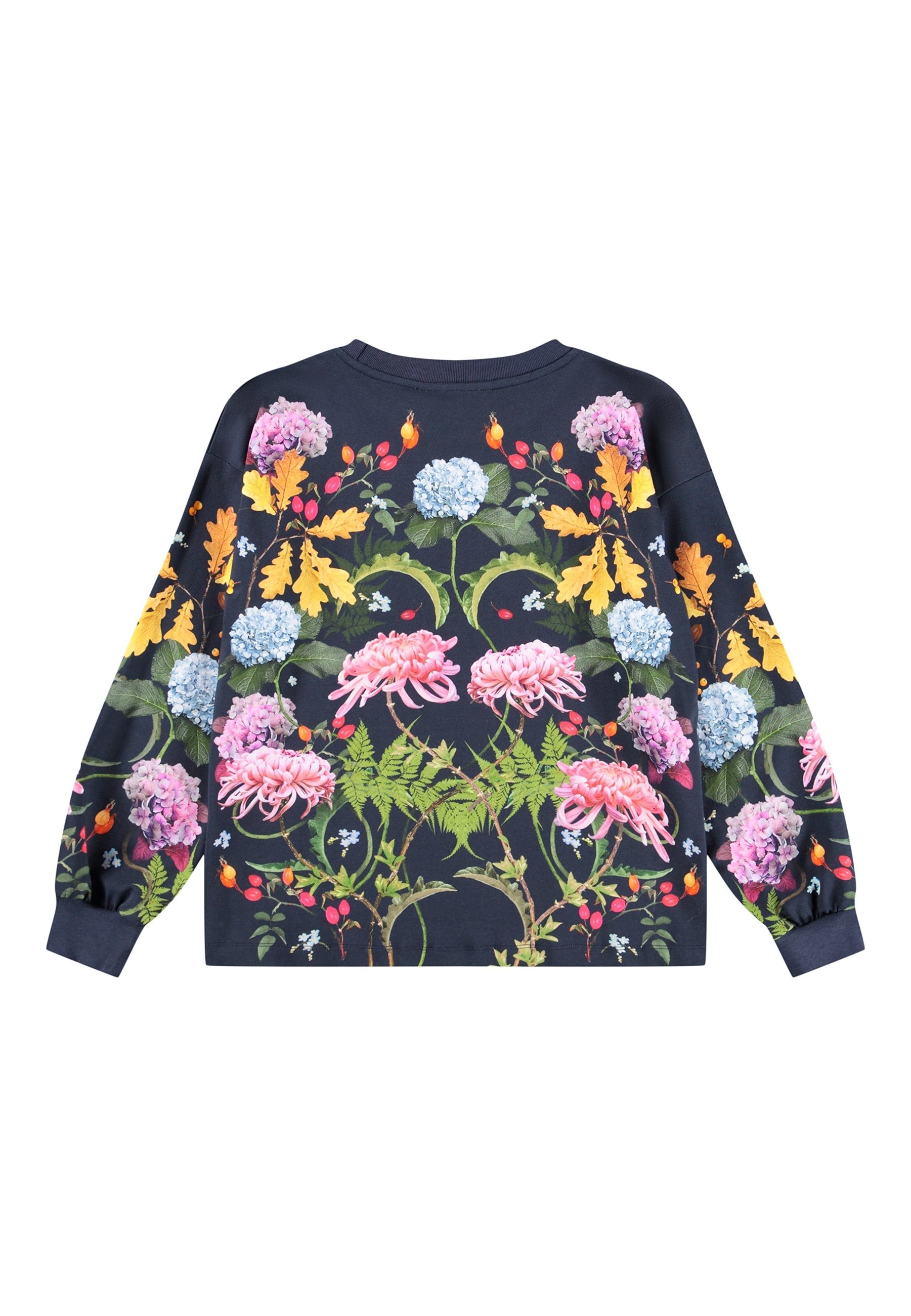 Molo RENIZA TOP MET LANGE MOUWEN - Top met lange mouwen - donkerblauw/multicolor