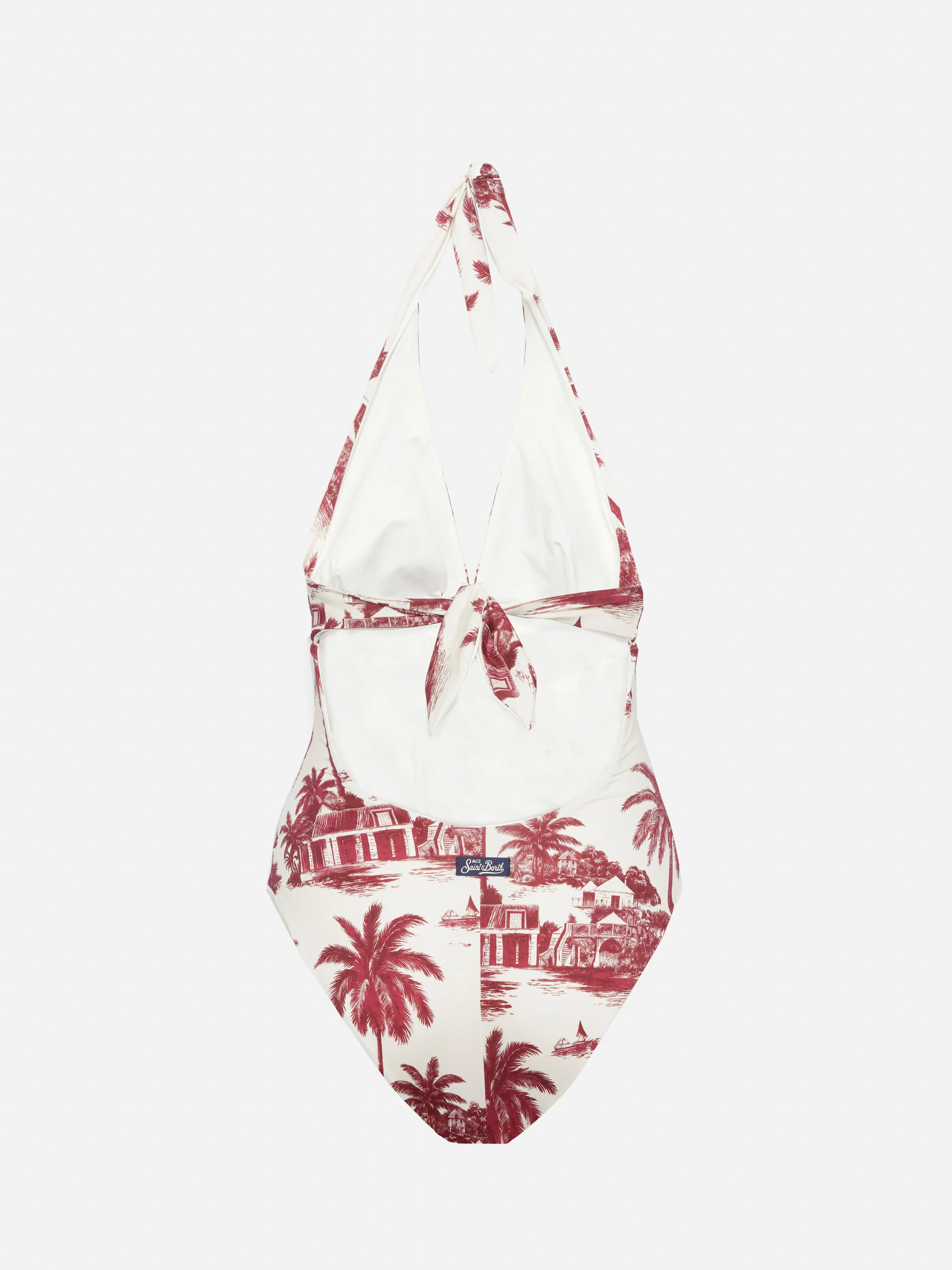Costume intero Marylin con stampa toile de Jouy | AI CO-CREATED DESIGN