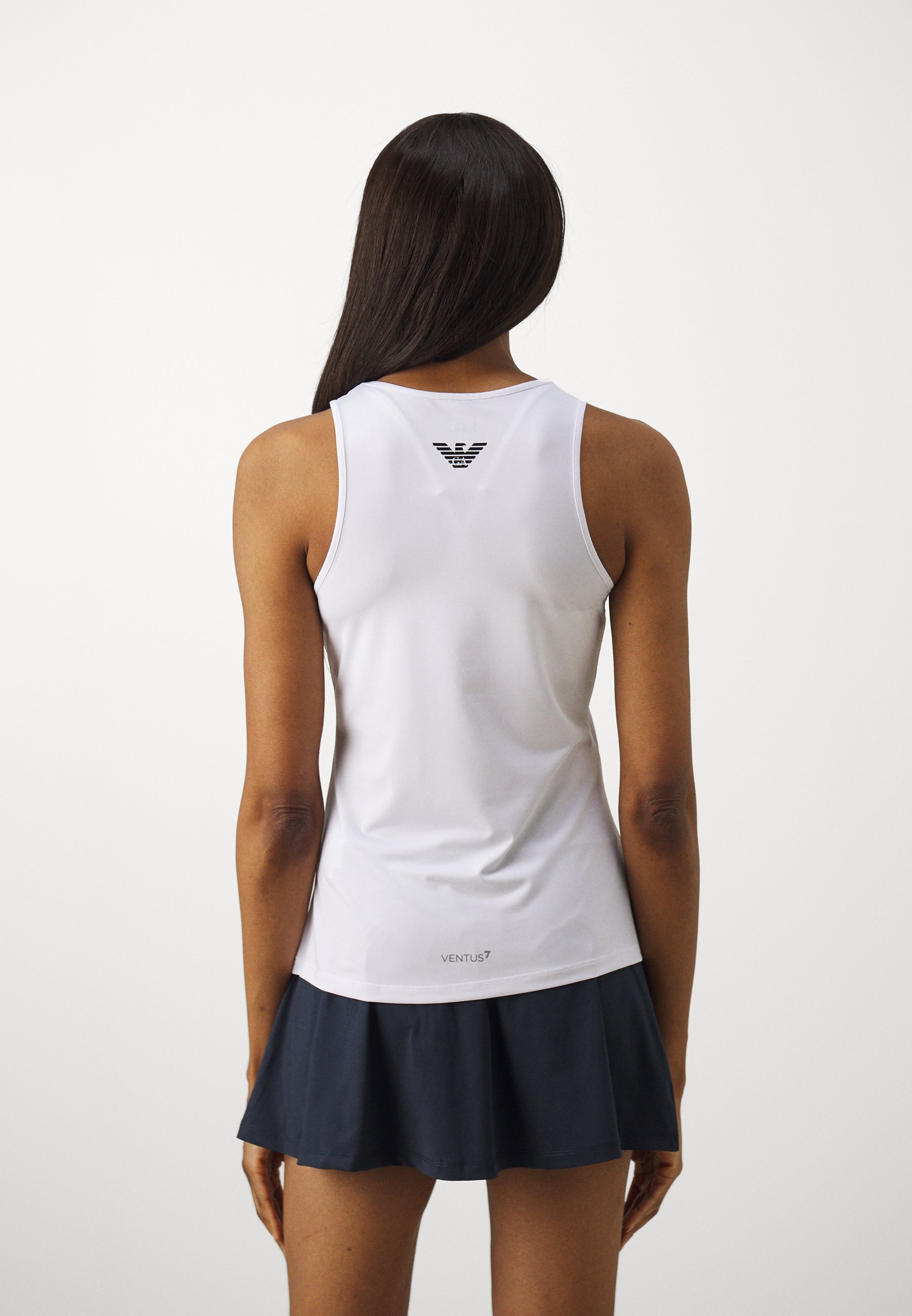EA7 Emporio Armani TENNIS PRO CLASSIC TANKTOP - Top - weiß