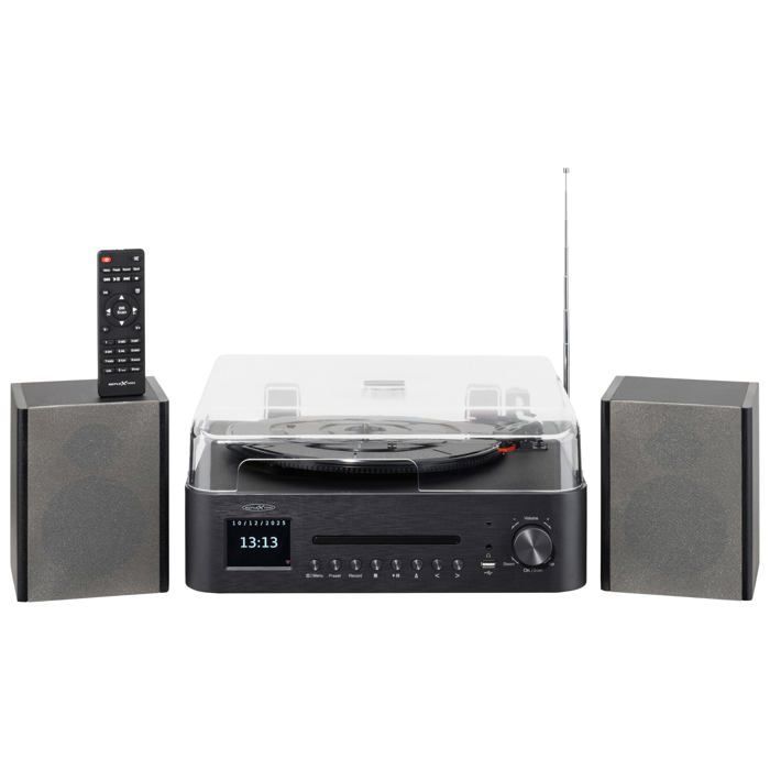 Retro Hi-Fi System - Reflexion - Turntable - DAB+, FM, Internet Radio - Bluetooth, CD, USB