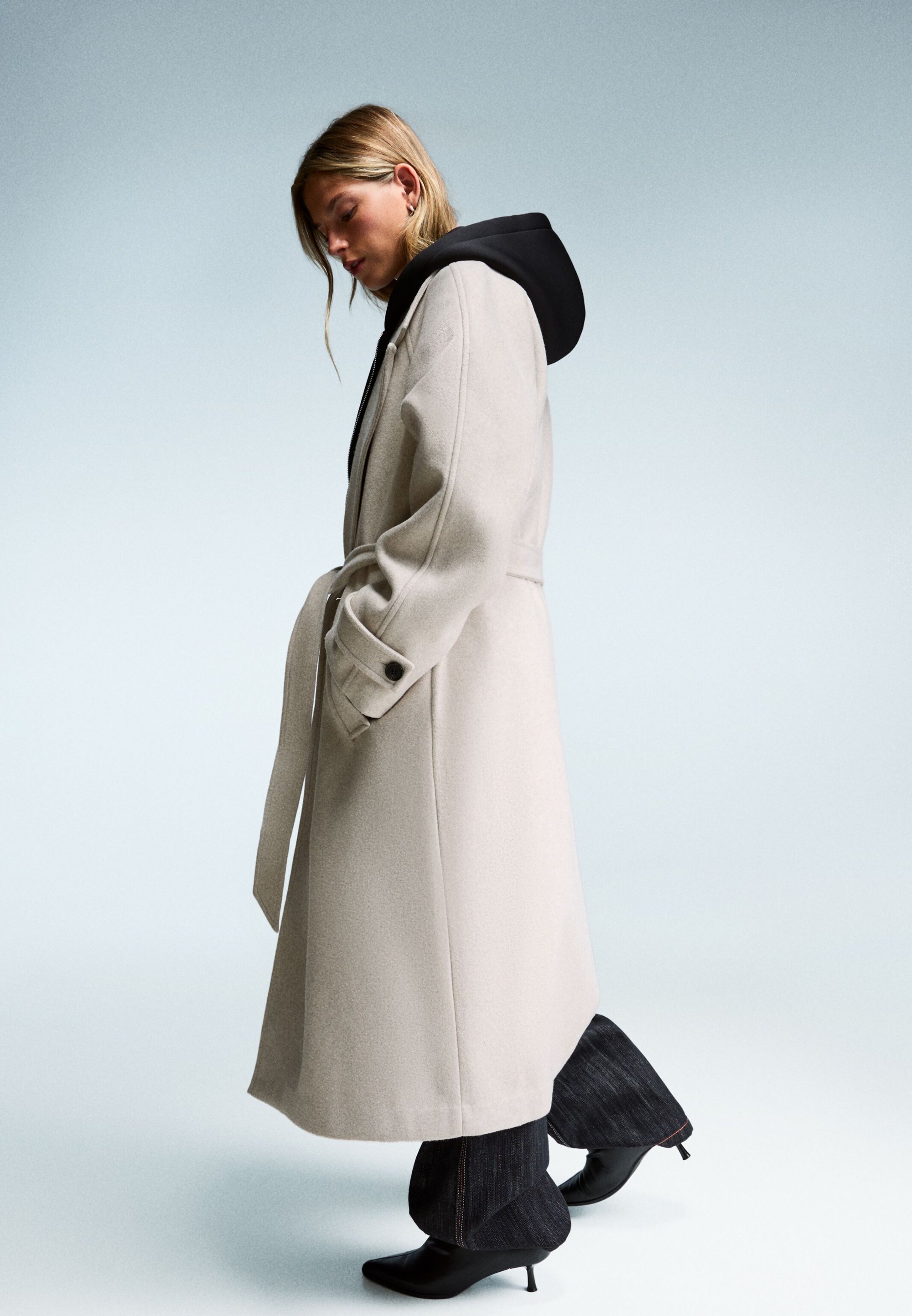 Bershka SOFT - Klassieke jas - zand
