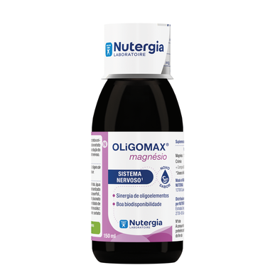 Nutergia OliGomax Magnesium Hermostolle Lisäravinne Hermoston Tukeminen 150 ml 150 ml