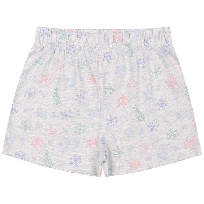 Pijama de algodón azul de manga corta para niña con estampado de Anna y Elsa de Frozen, talla 8.