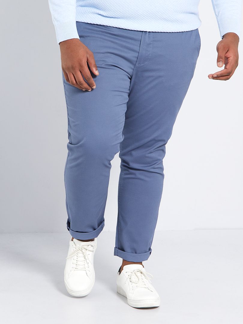Calça Chino Slim L34 - AZUL