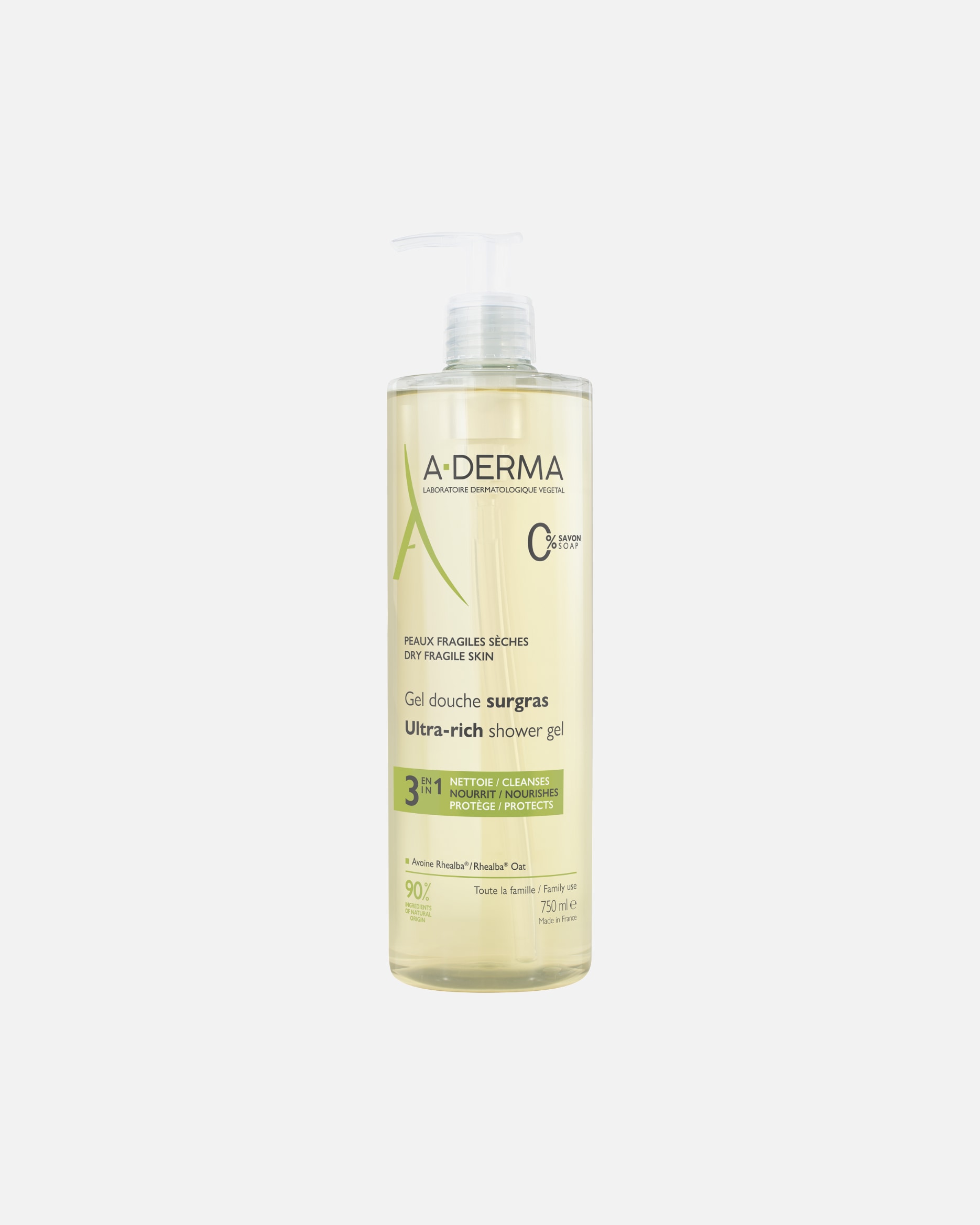 A-DERMA Ultra-Rich Shower Gel - 500 ml