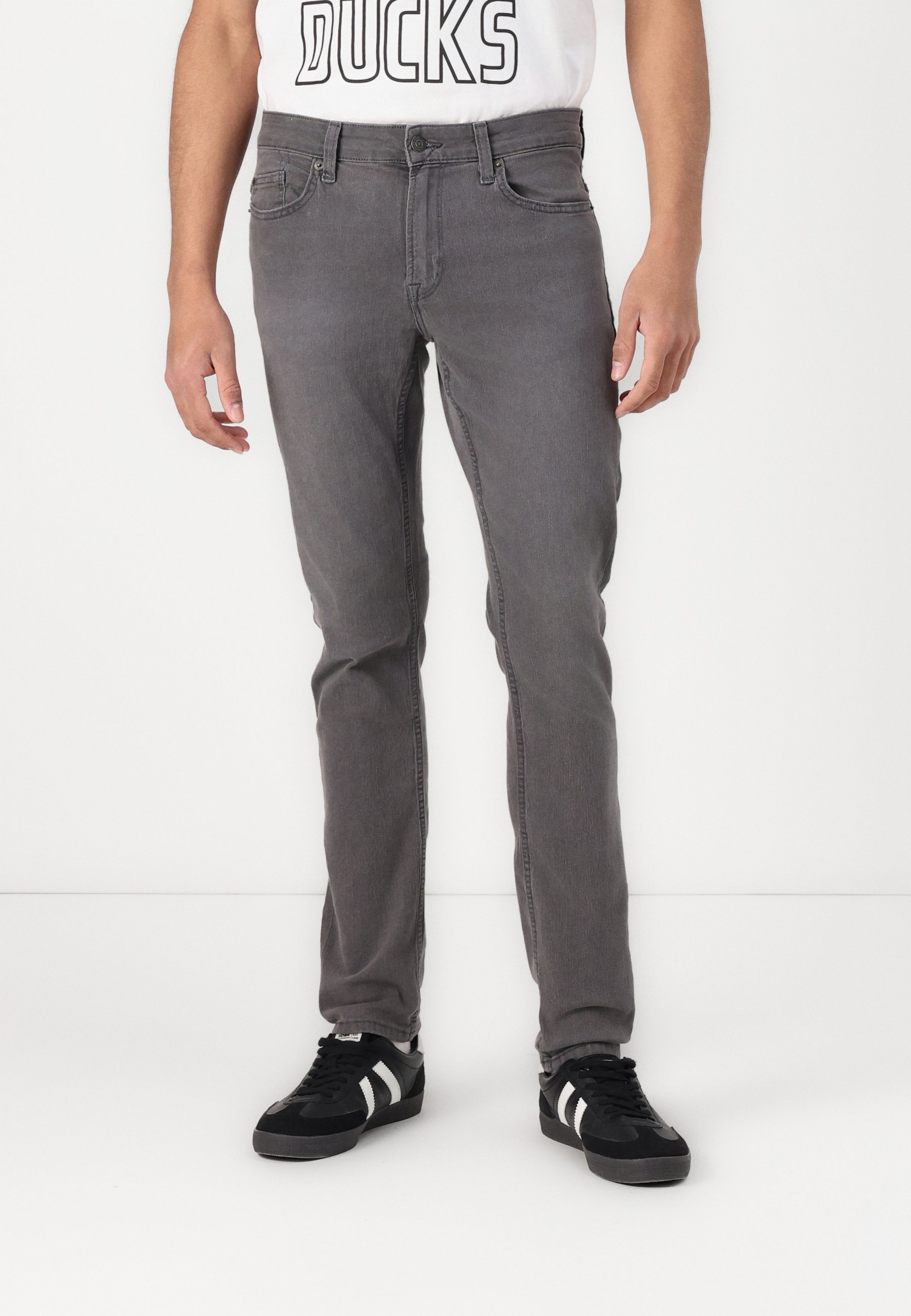 Only & Sons ONSLOOM - Slim-Fit-Jeans - grauer Denim