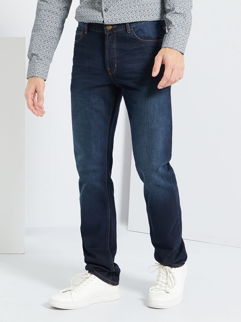 Pantalones vaqueros de corte regular - L32 - azul índigo