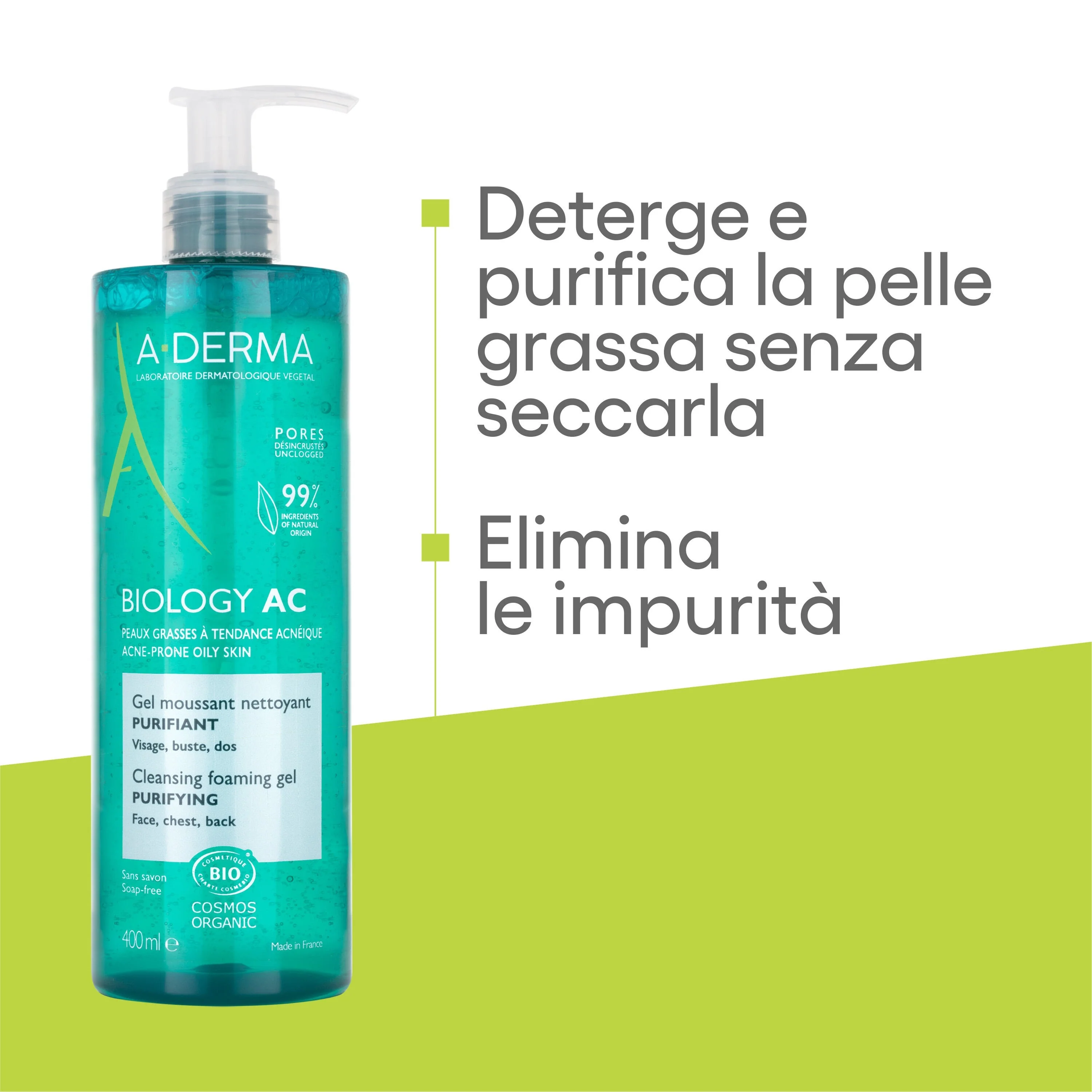 Biology AC Gel Detergente - Gel detergente viso