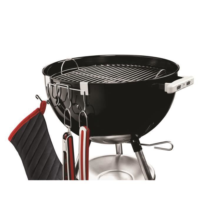Support pour accessoires - WEBER - En acier - Pour barbecue à charbon Ø47 et Ø57 cm