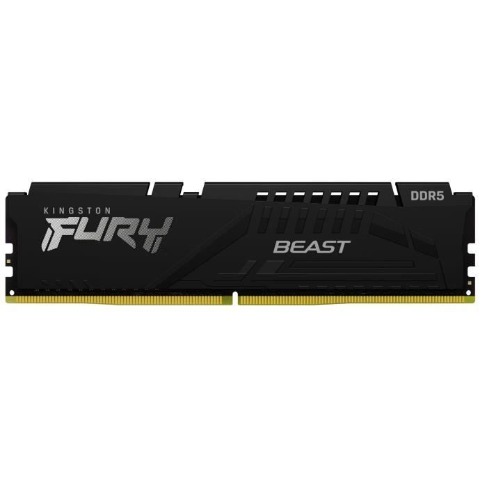 RAM-geheugen - KINGSTON - FURY Beast - 16 GB (2 x 8 GB) - DDR5 - 6000 MHz CL36