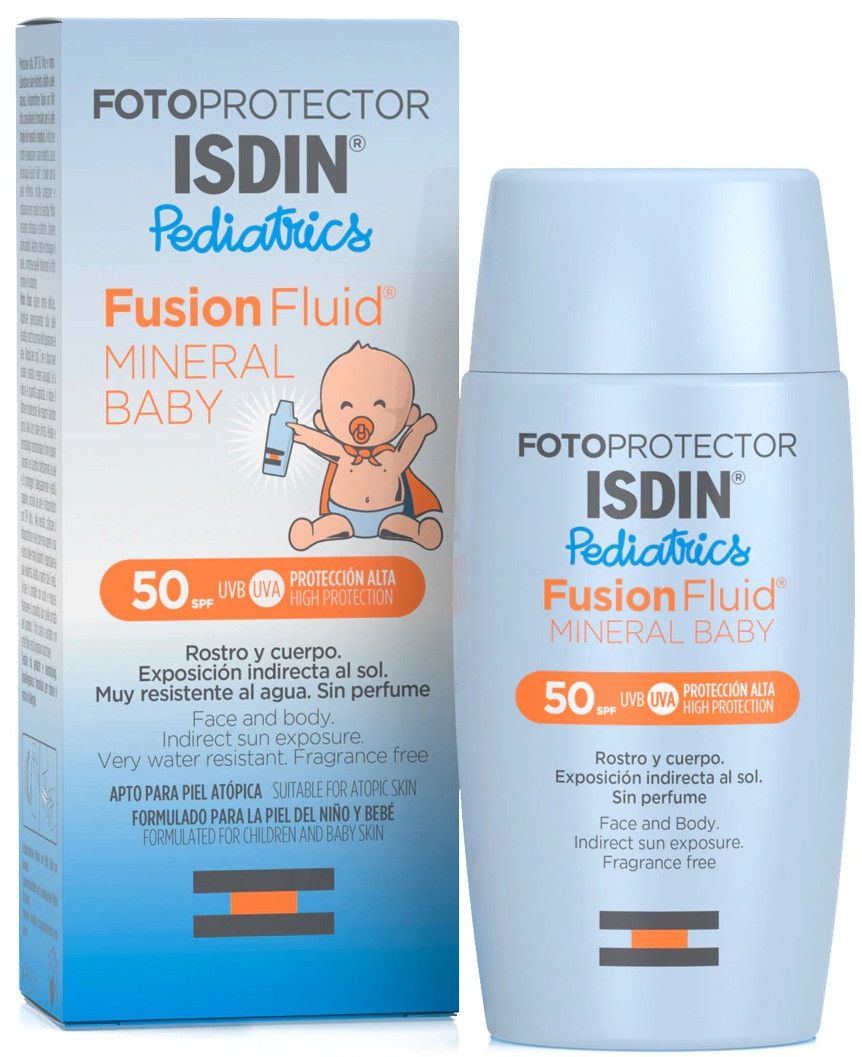 Pediatrics Fusion Fluid minerālu bērnu saules aizsargkrēms Produkti zīdaiņiem un bērniem