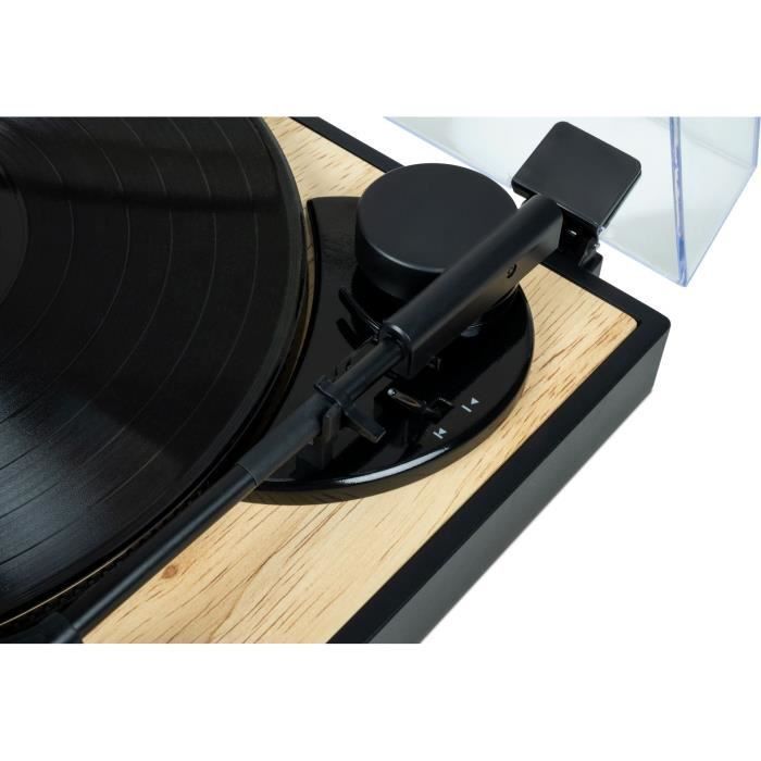 Turntable - THOMSON TT300 - Audio-Technica AT3600L cartridge - Wood and black