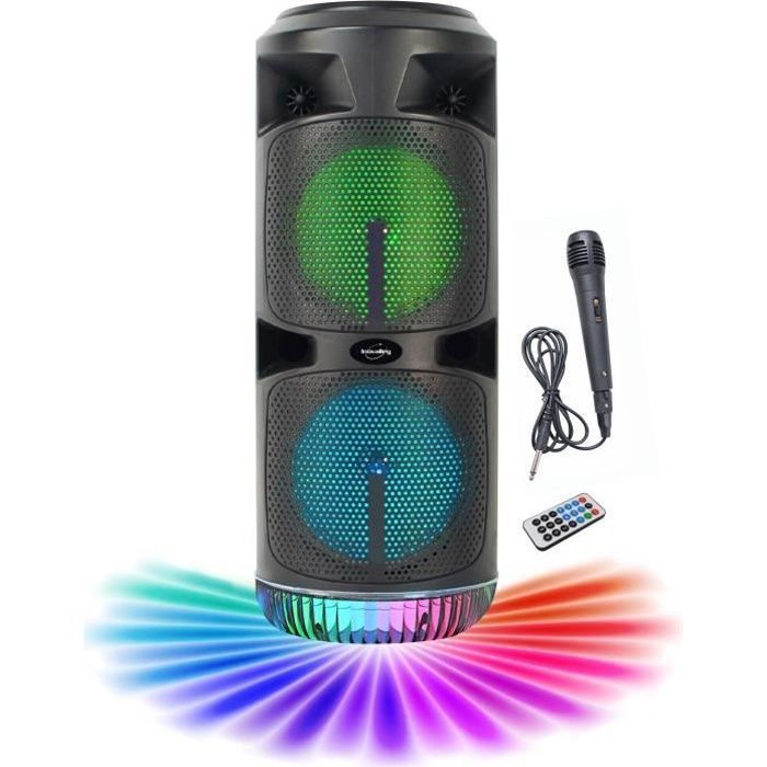INOVALLEY KA03-XXL - Karaoke Speaker - Bluetooth V5.0 - 450 W