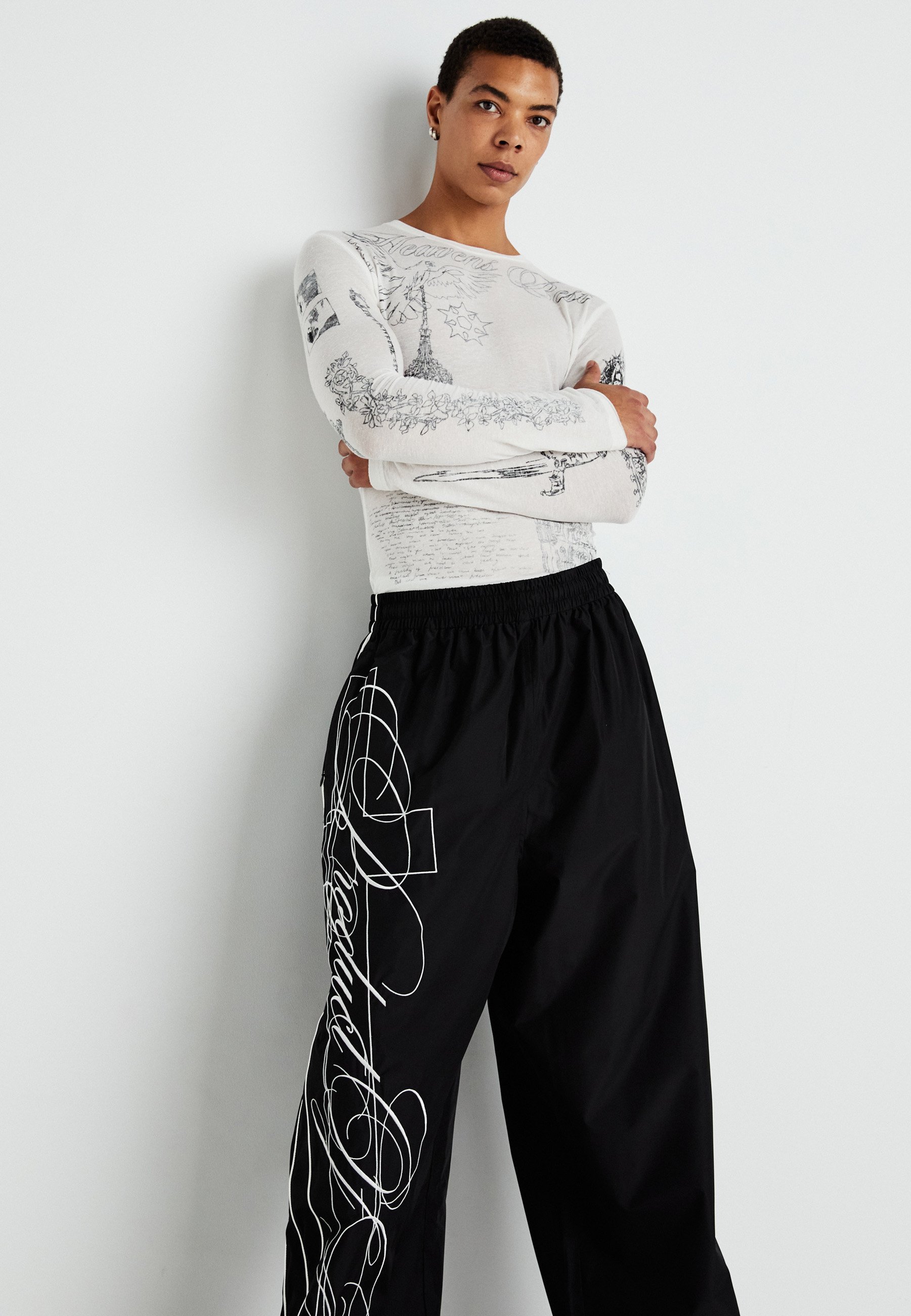 Jaded London PRODUCT OF AGE - Pantaloni della tuta - neri