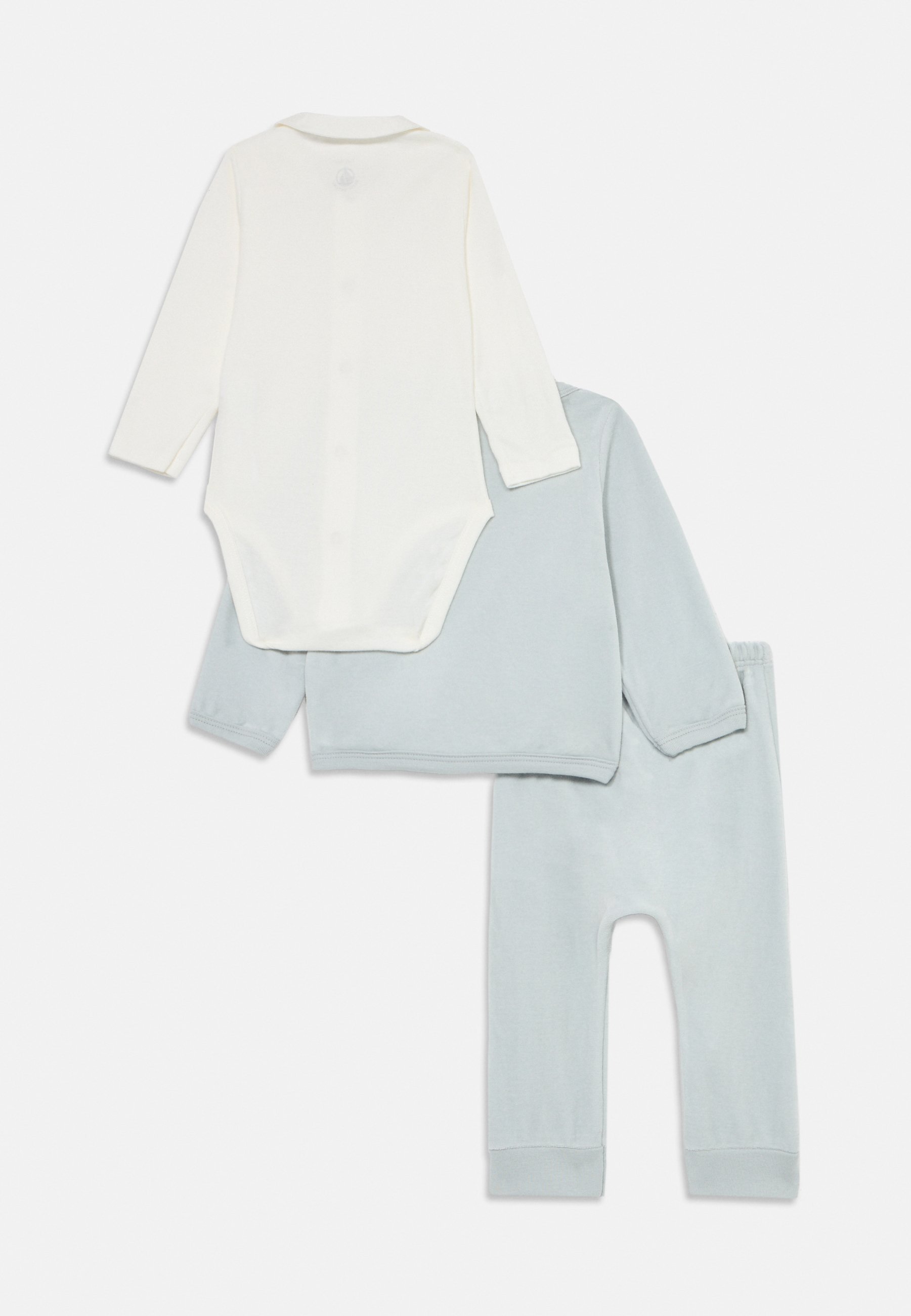 Petit Bateau VASTSÜNDINU KOHVIKINGITUSTE KOMPLEKT UNISEX - Dressipüksid - helesinine