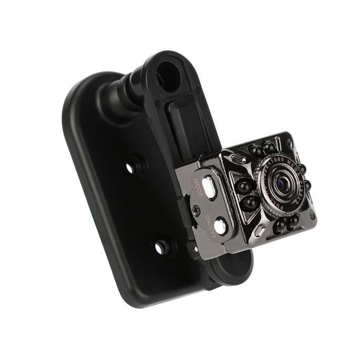 Caméscope SQ10 Full HD 1080P Mini voiture DV DVR avec vision nocturne IR - Noir