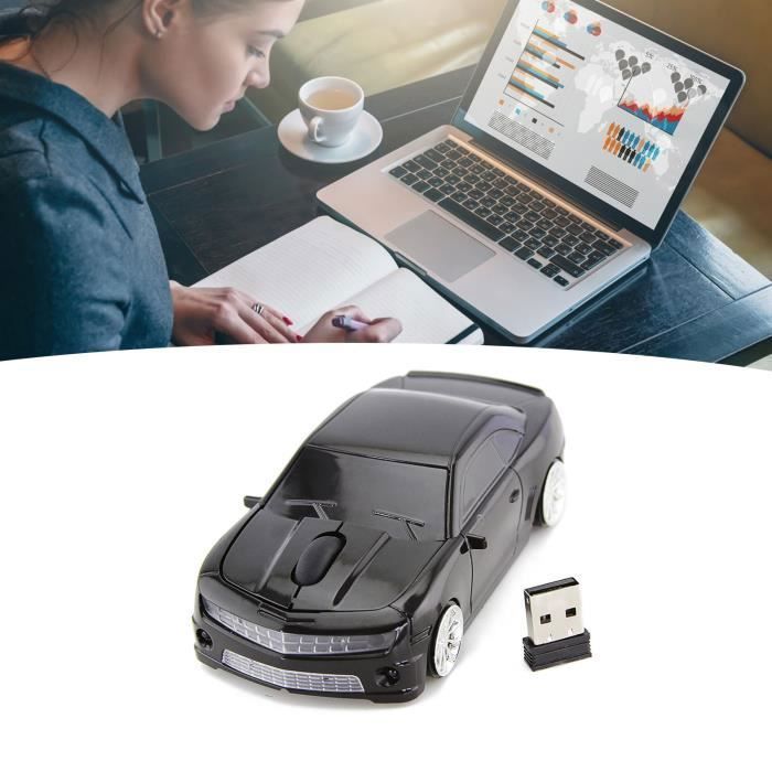 Mouse wireless per computer - Vvikizy - Auto sportiva - 2,4 GHz - Alta precisione - Plug and play