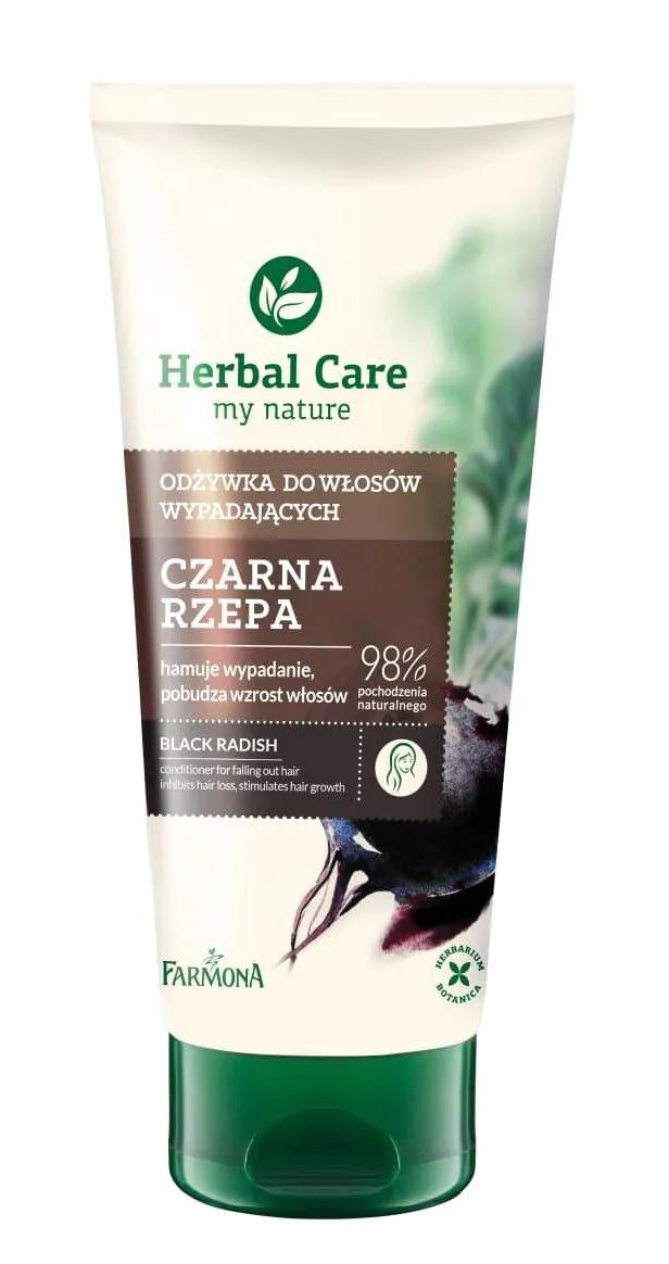 Herbal Care Odżywka do włosów Wypadających Czarna Rzepa