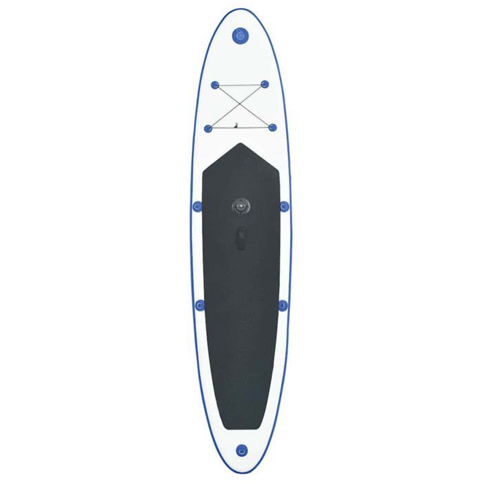 vidaXL Juego de tabla de SUP inflable con vela, tabla de surf para adultos, aleta extraíble, bomba manual, kit de reparación 92210