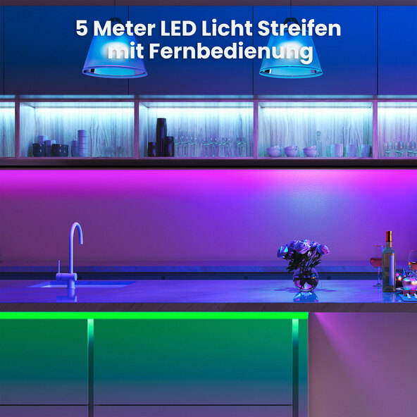 Ταινία LED, 5 m, σετ 2 τεμαχίων